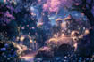 make anime background and environment design