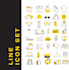 do icon design, web and app or ios icon set