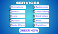 do professional video edit, youtube video editing