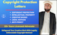 draft a dmca takedown notice to remove stolen content