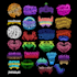 draw logo of stoner rock doom psychedelic metal