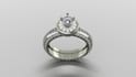 create 3d jewelry design and render it