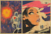 draw a retro vintage comic illustration