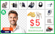 background removal  photo retouching for amazon  shopify  etsy