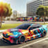 awesome car wrap design and vehicle wrap design
