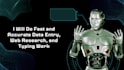 do fast and accurate data entry, web research, and typing work