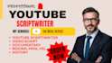 write engaging youtube script, history script, true crime, video script writing
