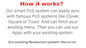 provide custom your own brand online order, also with clover, square, toast  app