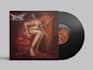 create dark art album cover for metal and heavy music