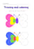 draw colouring book and activity pages for kids