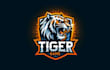 make amazing royal tiger mascot logo with creative concepts