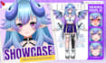 design and rigging custom live2d vtuber model