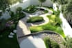 design a backyard landscape design, garden, pool, patio