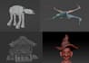 sculpt high quality 3d model for 3d printing