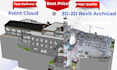 create revit, archicad file from point cloud scan data