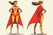 draw your superhero character art