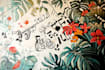create wall art, amazing mockup, decal, murals, graffiti