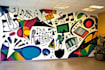create graffiti pop art canvas designs and murals