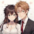 draw your couple character with anime style