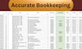 do professional excel accounting, bookkeeping and data entry