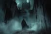 create dark horror fantasy character art