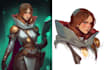 do character art, dnd, and game art