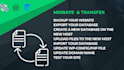 migrate, transfer, and backup wordpress website quickly