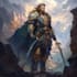 create dnd fantasy scifi illustration