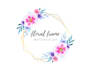 offering highly minimalist floral logo design services