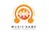 create unique and modern music logo design