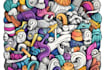 create cartoon doodle art illustration for your project
