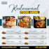 design professional restaurant and food menu design