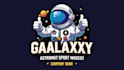 amazing professional galaxy mascot logo custom design