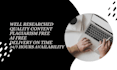 write content on speech, language, and communication needs