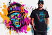 make unique graffiti art for tshirts, hoodies and streetwear