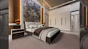 3d interior design,room proportions and layout,depth,texture and lighting render