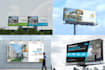 design a billboard, yard sing, signage, signboard, and real estate billboard,