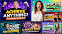design creative and professional youtube thumbnail