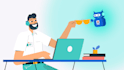 create fintech video ads saas startup explainer animation