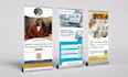 do roll up banner design, retractable pull up banner for you