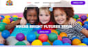 design daycare website preschool website kindergarten website childcare website