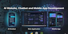 develop ai website, ai chatbot, mobile app and full stack ai software