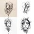 create a unique line art tattoo design