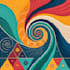 create magical abstract art, psychedelic, surrealism