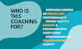 be your expat and career transition life coach
