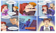 draw furry comic page, nsfw comic , comic illustration, sfw comic, graphic novel