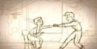 create 2d traditional animation, 2d line art video, frame by frame animation