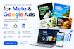 design high converting meta and google ads