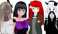 make a 3d vroid model for vtubers or vrchat
