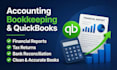 clean up books, prepare tax ready financial statements and tax returns